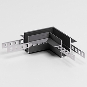 Соединитель угловой L-образный для треков встраиваемых Elektrostandard Slim Magnetic a067500 цвет арматуры Черный