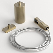 Подвес для трека Elektrostandard Line Magnetic a069703 цвет арматуры Латунь