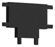 Соединитель T-образный для треков накладных Aployt Magnetic track 48 APL.0181.00.05 цвет арматуры Черный