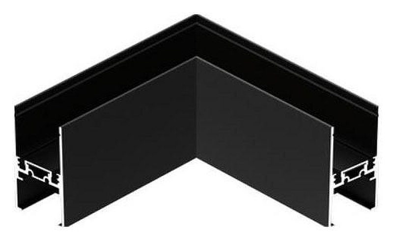 Соединитель угловой L-образный для треков накладных Aployt Magnetic track 48 APL.0182.00.02 