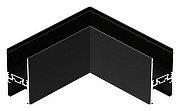 Соединитель угловой L-образный для треков накладных Aployt Magnetic track 48 APL.0182.00.02 цвет арматуры Черный