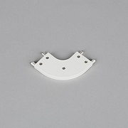 Соединитель угловой L-образный для треков накладных Aployt Magnetic track 48 APL.0181.10.01 цвет арматуры Белый-3