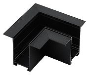 Соединитель угловой L-образный для треков встраиваемых Aployt Magnetic track 220 APL.0283.00.01 цвет арматуры Черный