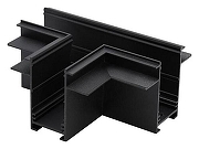 Соединитель T-образный для треков встраиваемых Aployt Magnetic track 220 APL.0285.00.03 цвет арматуры Черный