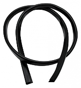 Уплотнительная резинка Aployt Magnetic track 220 APL.0286.00.01 цвет арматуры Черный