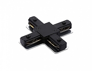 Соединитель X-образный для треков Ambrella Light TRACK SYSTEM GL7172 цвет арматуры Черный-1