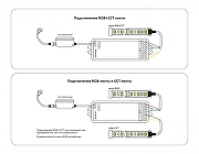 Контроллер-регулятор цвета RGBW с пультом ДУ Ambrella Light GS GS11501 цвет Белый-3