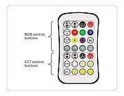 Контроллер-регулятор цвета RGBW с пультом ДУ Ambrella Light GS GS11501 цвет Белый-4