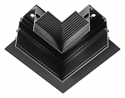 Соединитель угловой L-образный для треков встраиваемых MyFar Technical MT0200-CL-B цвет арматуры Черный