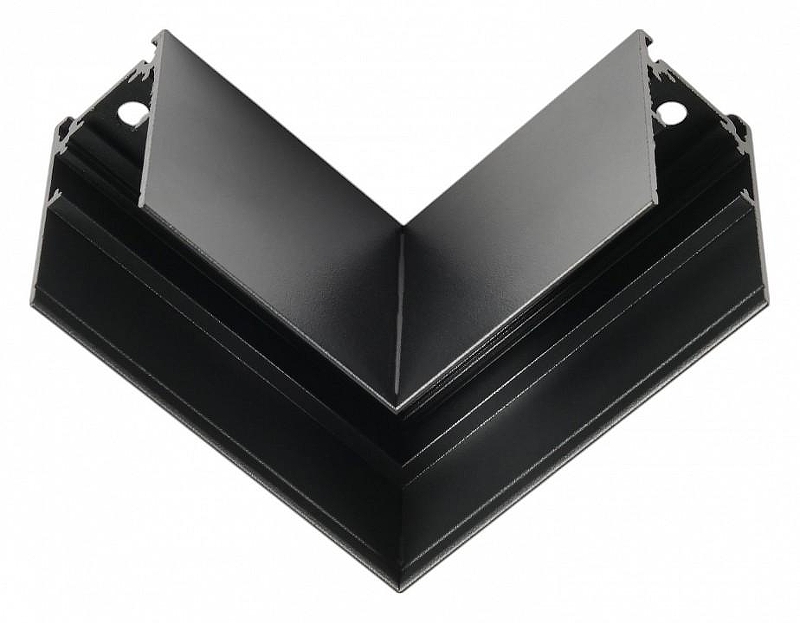 Соединитель угловой L-образный для треков накладных MyFar Technical MT0201-CL-B 