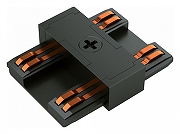 Соединитель линейный для треков iLedex Technical VISION48/25 POWER CONNECT 4825-BK цвет Черный-1