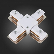 Соединитель лент X-образный жесткий ST-Luce ST002 ST002.549.00 цвет белый-1