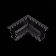 Соединитель угловой L-образный для треков встраиваемых ST-Luce SKYLINE 48 ST007.429.12 цвет арматуры Черный-1