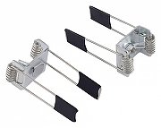 Набор скоб для встраивания профиля ST-Luce Светодиодные ленты ST017.029.05 цвет серебро