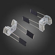 Набор скоб для встраивания профиля ST-Luce Светодиодные ленты ST017.029.05 цвет серебро-3