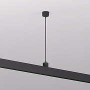 Токопровод концевой Denkirs SMART Base TR2124-BK цвет арматуры Черный-3