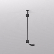 Токопровод концевой Denkirs SMART Base TR2124-BK цвет арматуры Черный-4