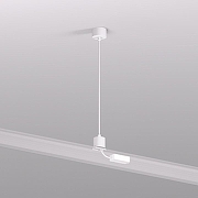 Токопровод концевой Denkirs SMART Base TR2124-WH цвет арматуры Белый-2