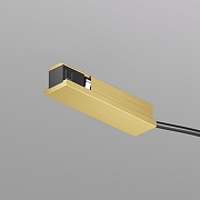 Токопровод центральный Denkirs SHINE BASE TR5721-SB цвет арматуры Латунь-1