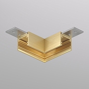 Соединитель угловой L-образный для треков встраиваемых Denkirs SHINE BASE TR5731-SB цвет арматуры Латунь-1