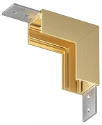 Соединитель угловой внутренний для треков Denkirs SHINE BASE TR5732-SB цвет арматуры Латунь