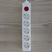 Удлинитель с выключателем Uniel S-Gsu5 UL-00001741 цвет Белый-2