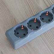 Удлинитель с выключателем Uniel S-Gsu5 UL-00001746 цвет Серый-2