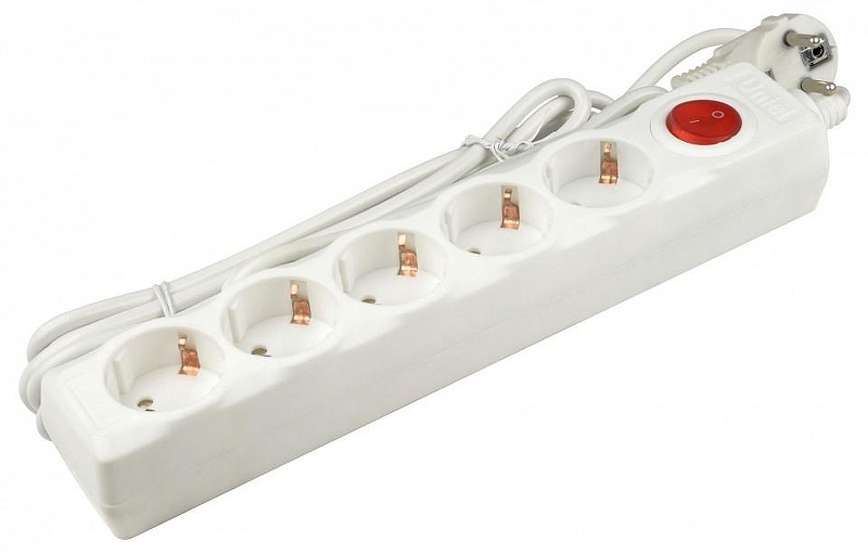 Удлинитель с выключателем Uniel S-Gsu5 UL-00001747 