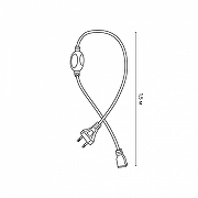 Сетевой провод с выключателем Uniel Ucx UL-00002937 цвет Белый-9