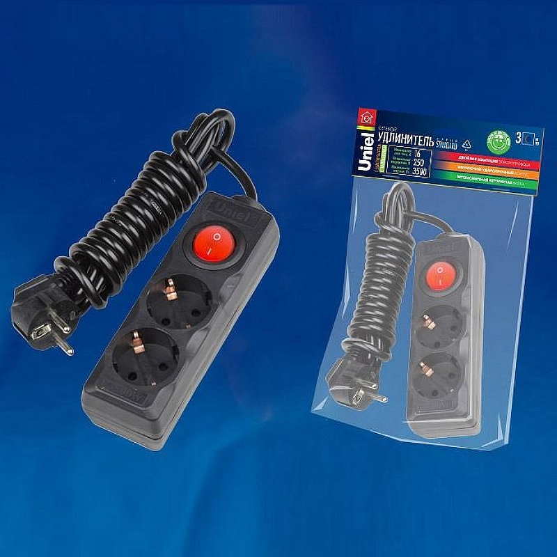 Сетевой фильтр Uniel S-GCD2 UL-00003607 