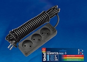 Удлинитель Uniel S-Cd UL-00003605 цвет Черный-1