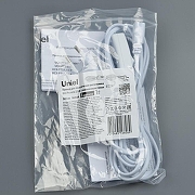 Сетевой провод с выключателем Uniel UCX-PT3/L10-300 UL-00009803 цвет Белый-1