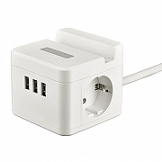 Удлинитель Uniel UL-00011251 цвет Белый-1