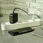 Удлинитель с выключателем Uniel UL-00011386 цвет Белый-9