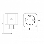 Розетка умная Uniel USH UL-00011387 цвет Белый-11