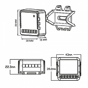 Контроллер-диммер Wi-Fi для смартфонов и планшетов Uniel UCH-A302 UL-00011710 цвет Белый-10