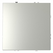 Выключатель одноклавишный без рамки Voltum S70 VLS010105 цвет Сталь-1