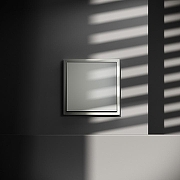 Выключатель одноклавишный без рамки Voltum S70 VLS010105 цвет Сталь-6