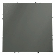 Выключатель одноклавишный без рамки Voltum S70 VLS010106 цвет Серебро-1