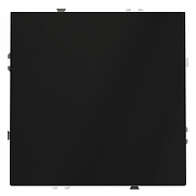 Выключатель одноклавишный без рамки Voltum S70 VLS010108 цвет Черный-1