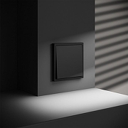 Выключатель одноклавишный без рамки Voltum S70 VLS010108 цвет Черный-4