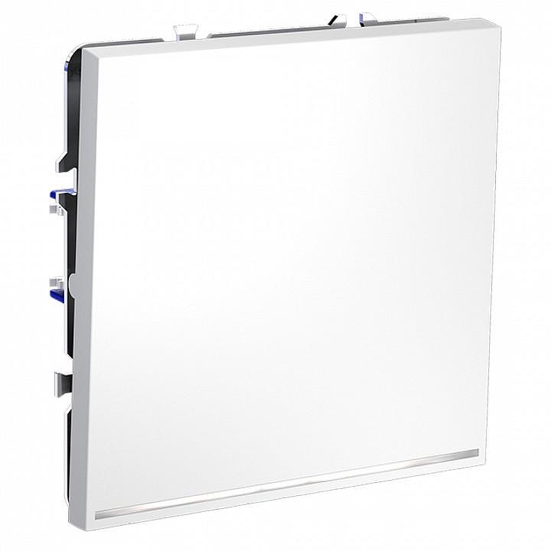 Выключатель одноклавишный с подсветкой без рамки Voltum S70 VLS010202 