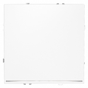 Выключатель одноклавишный с подсветкой без рамки Voltum S70 VLS010202 цвет Белый-1