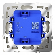 Выключатель одноклавишный с подсветкой без рамки Voltum S70 VLS010204 цвет Бежевый-3