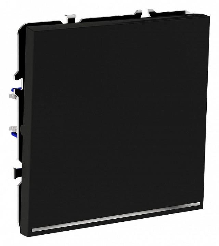 Выключатель одноклавишный с подсветкой без рамки Voltum S70 VLS010208 