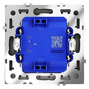 Выключатель одноклавишный с подсветкой без рамки Voltum S70 VLS010208 цвет Черный-3