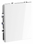 Выключатель проходной одноклавишный без рамки Voltum S70 VLS010301 цвет Белый