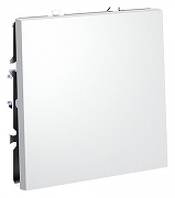 Выключатель проходной одноклавишный без рамки Voltum S70 VLS010302 цвет Белый