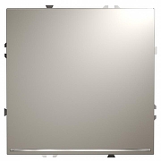 Выключатель проходной одноклавишный с подсветкой без рамки Voltum S70 VLS010403 цвет Серый-1