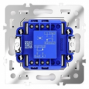 Выключатель перекрестный одноклавишный без рамки Voltum S70 VLS010501 цвет Белый-3